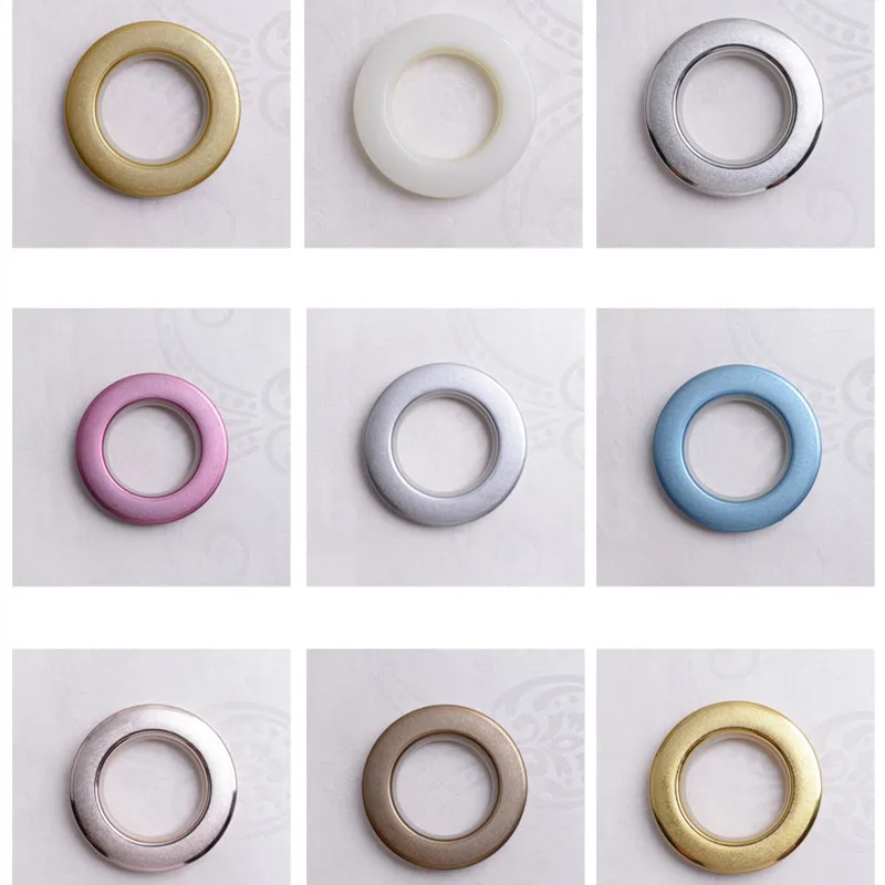 20PCS/ LOT High Quality Home Decoration Curtain Accessories Colors Plastic Rings Eyelets for Curtains Grommet
20PCS/ LOT High Quality Home Decoration Curtain Accessories Colors Plastic Rings Eyelets for Curtains Grommet