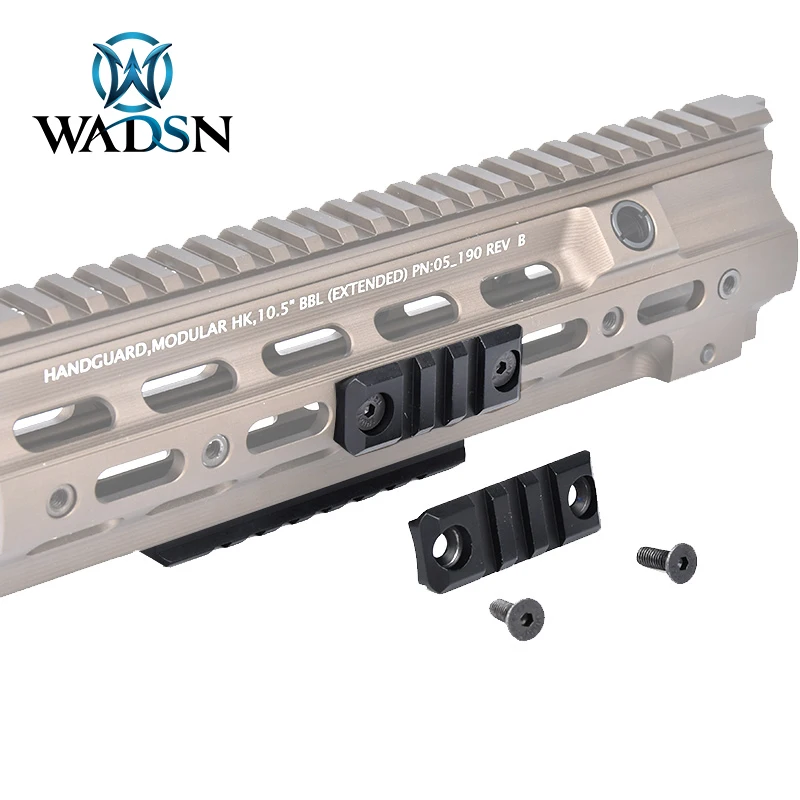 

WADSN Metal SMR handguard 20mm Picatinny Rail Tactical Airsoft Accesorios HK416 ar15 mk18 gun M4 Flashlight sight Mount Base