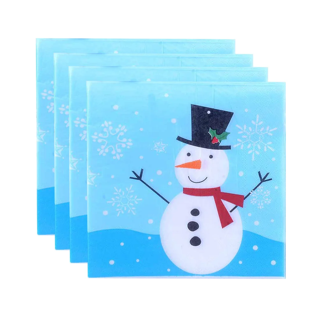 Napkins Christmas Paper Party Printed Xmas Tissue Tablewaresnowman Cocktail Dinner Napkin Lunch Table Decorations Holiday Desert
Napkins Christmas Paper Party Printed Xmas Tissue Tablewaresnowman Cocktail Dinner Napkin Lunch Table Decorations Holiday Desert