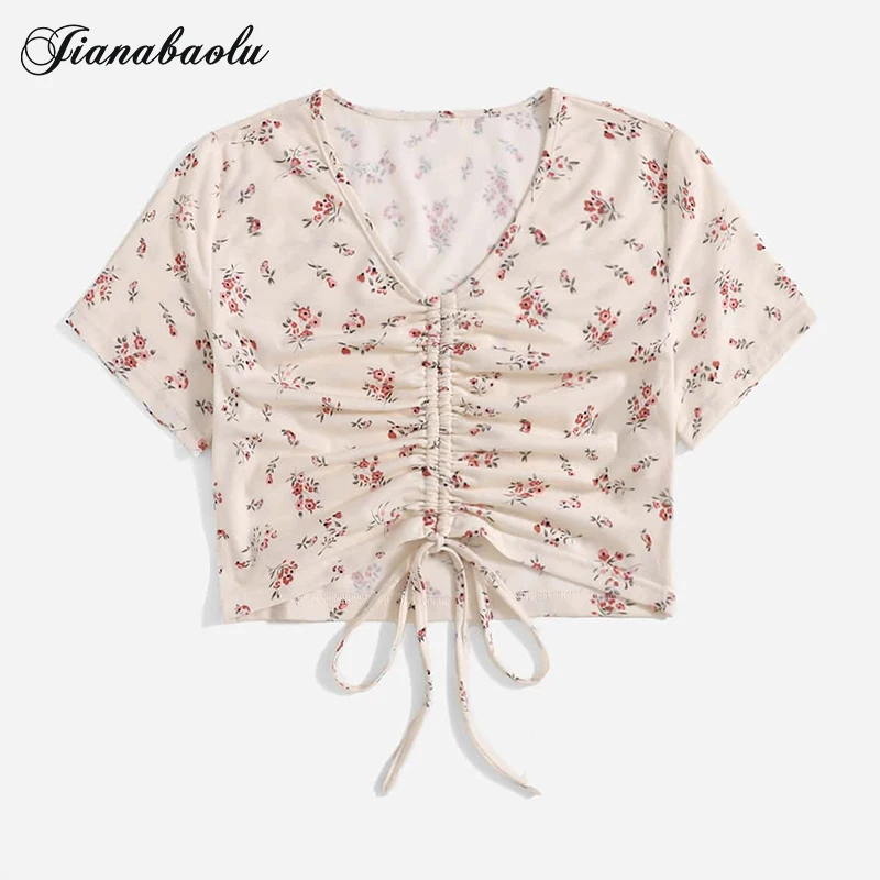 Женская короткая футболка с высокой талией, облегающий милый топ с коротким рукавом и кулиской в европейском стиле, Новинка лета 2022
Женская короткая футболка с высокой талией, облегающий милый топ с коротким рукавом и кулиской в европейском стиле, Новинка лета 2022