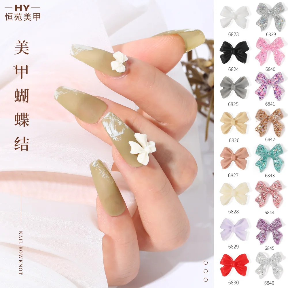 2022 New 3D Cute Powder Glitter Bow Knot Ties Resin Nail Art Decorations Rhinestone for Nails Glitter DIY Manicure Accessories
2022 New 3D Cute Powder Glitter Bow Knot Ties Resin Nail Art Decorations Rhinestone for Nails Glitter DIY Manicure Accessories
