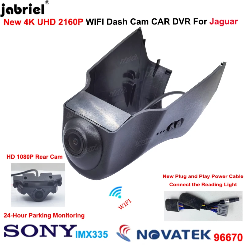 

4K 2160P Wifi Car Dvr Dash Cam For Jaguar F-Type 2014 2015 2016 2017 2018 For Jaguar XJR XJ 2016 2017 Cameras Video Recorder 24H