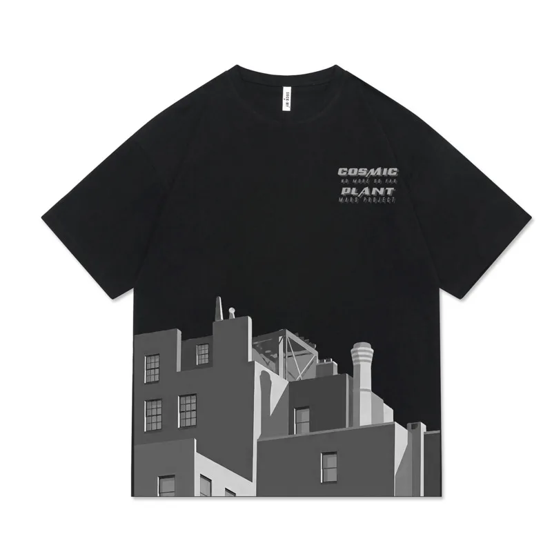SYUHGFA Men Clothing 2022 Summer Short Sleeve Harajuku Print T-shirt Korean Oversized T Shirt Loose Streetwear Tops For Male
SYUHGFA Men Clothing 2022 Summer Short Sleeve Harajuku Print T-shirt Korean Oversized T Shirt Loose Streetwear Tops For Male