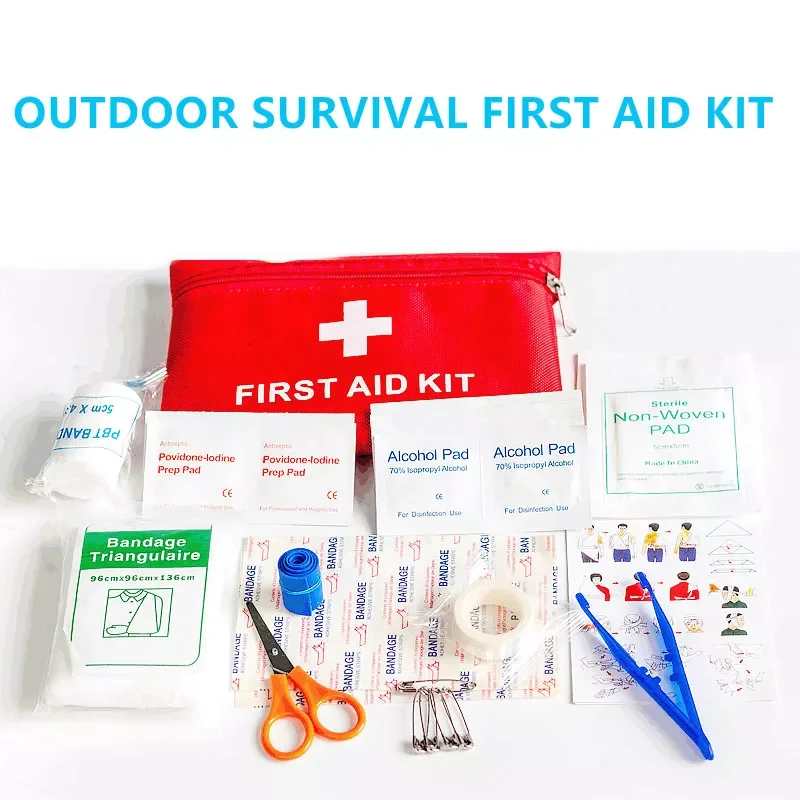 12 Piece First Aid Kit Outdoor Emergency Kit Car Carrying Family Life-saving Kit Emergency Injury Protective Equipment
12 Piece First Aid Kit Outdoor Emergency Kit Car Carrying Family Life-saving Kit Emergency Injury Protective Equipment
