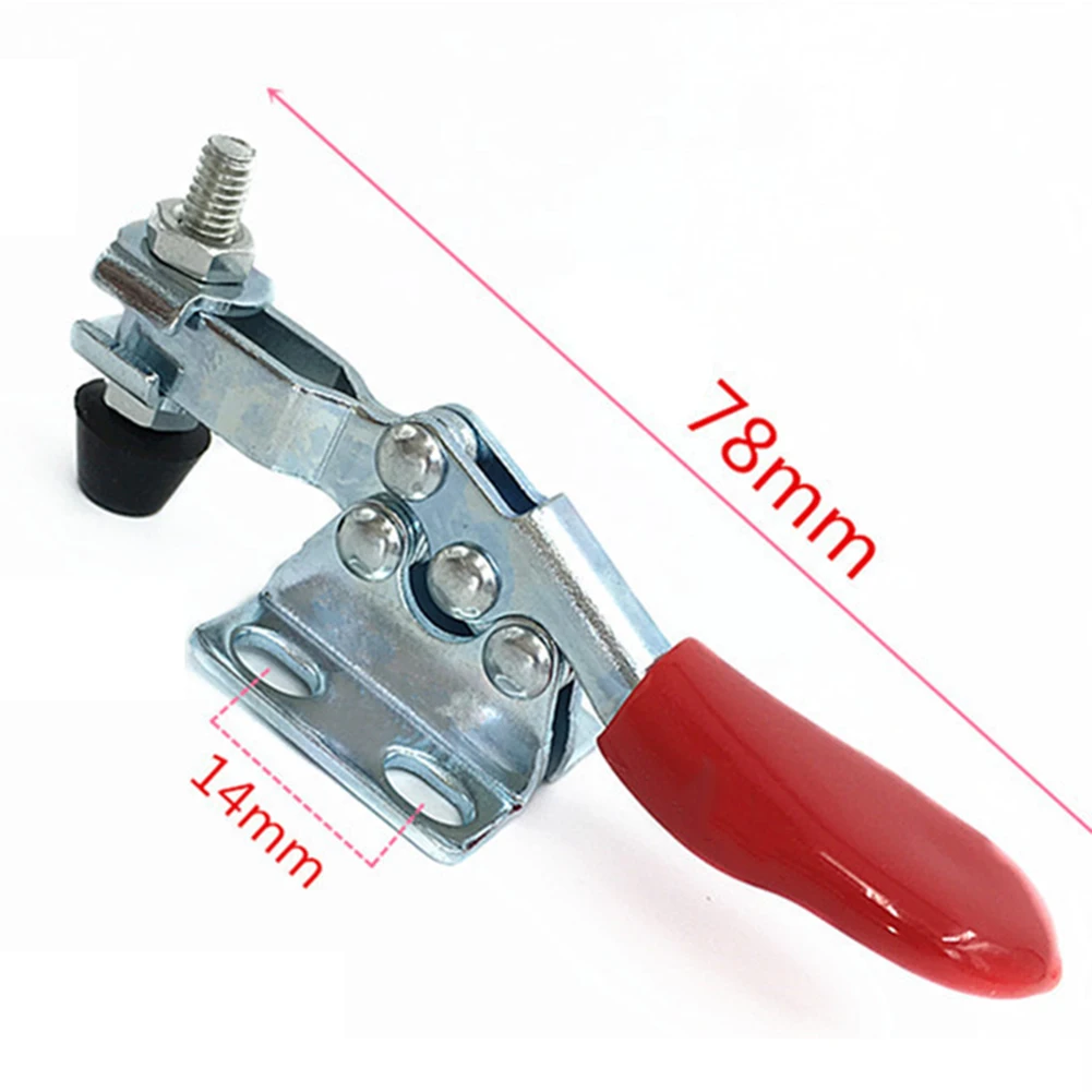 2PCS Holding Capacity Push Pull Toggle Clamp Set GH-201 Horizontal Toggle Clamp Clip Quick Release Toggle Clamps Hand Clip Tool
2PCS Holding Capacity Push Pull Toggle Clamp Set GH-201 Horizontal Toggle Clamp Clip Quick Release Toggle Clamps Hand Clip Tool