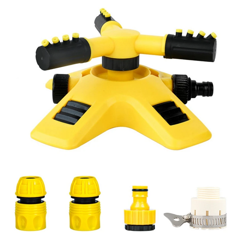 Garden Lawn Sprinkler 360 Degree Automatic Rotating Sprinkler Nozzle Nursery Irrigation Rotating Sprinkler Set
Garden Lawn Sprinkler 360 Degree Automatic Rotating Sprinkler Nozzle Nursery Irrigation Rotating Sprinkler Set