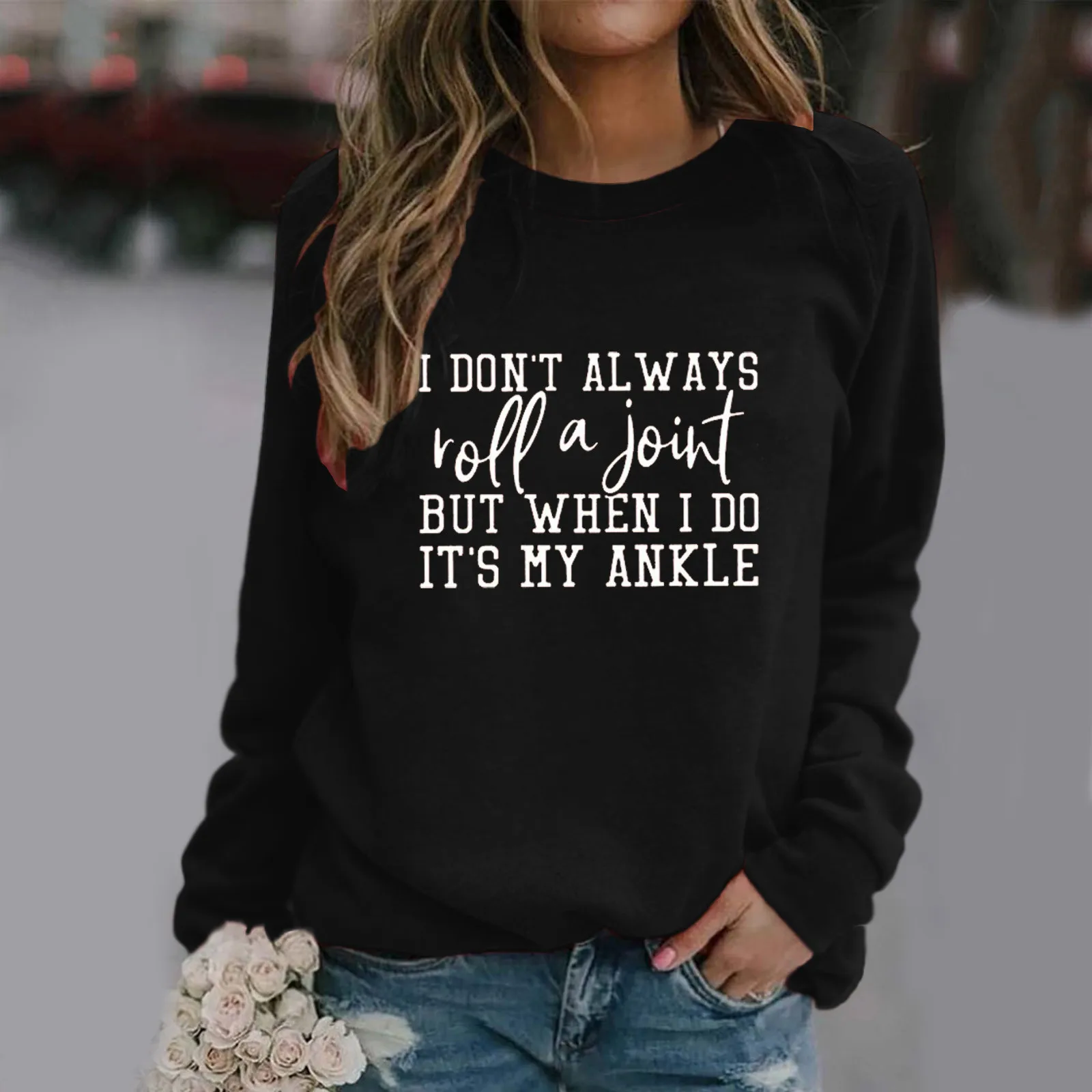Ladies Pullover Fashion Letter Printing O Neck Long-sleeved Loose Sweatshirt Casual Winter Blouse Tops Basics Pullover Women
Ladies Pullover Fashion Letter Printing O Neck Long-sleeved Loose Sweatshirt Casual Winter Blouse Tops Basics Pullover Women