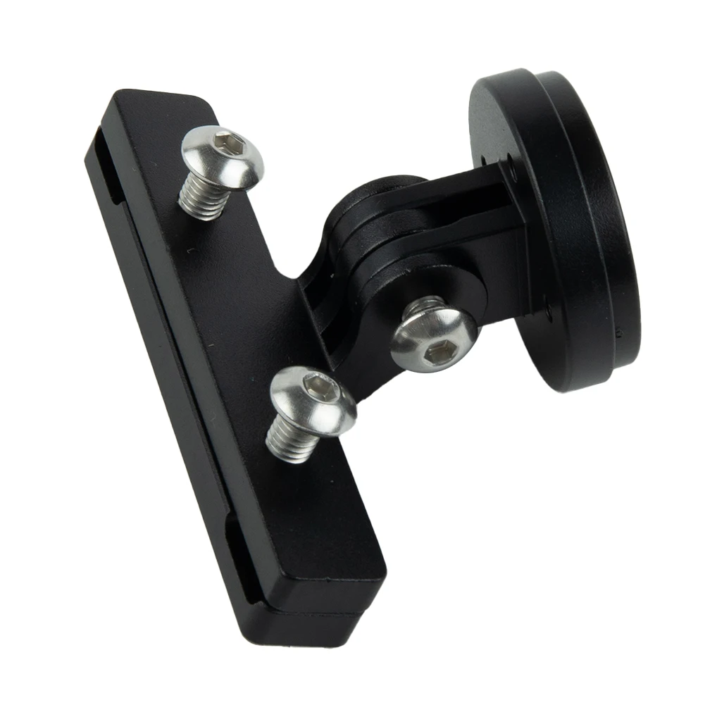 

Bicycle Light Saddle Mount Aluminum Alloy Black For Garmin Varia Compatible For-Gopro Cameras Horizontal Mount