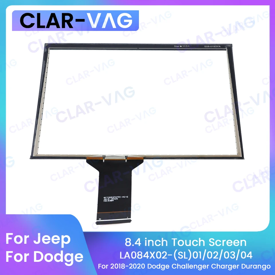 8.4 Inch LCD Touch Screen Digitizer Radios GPS Navigation LA084X02(SL)(01) For Dodge Challenger Charger Durango for Jeep
8.4 Inch LCD Touch Screen Digitizer Radios GPS Navigation LA084X02(SL)(01) For Dodge Challenger Charger Durango for Jeep