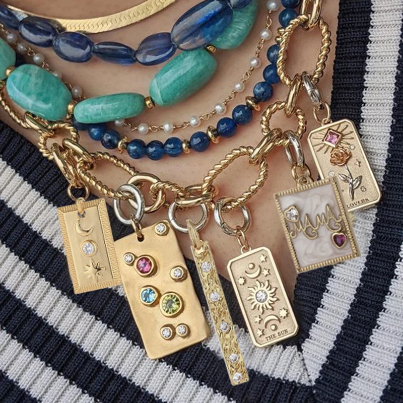 Star Moon Charms Geometry Mama Charm Charms for Jewelry Making Diy Pendant Necklace Accessories Charm Charms Couples Gift
Star Moon Charms Geometry Mama Charm Charms for Jewelry Making Diy Pendant Necklace Accessories Charm Charms Couples Gift