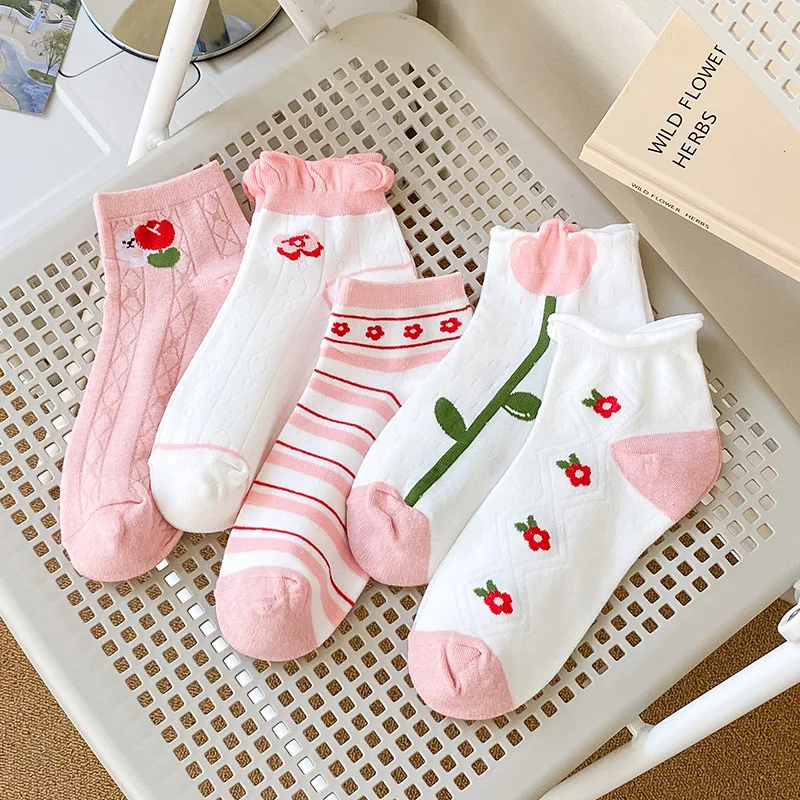 Kawaii Cute Low Cut Ankle Socks Women Summer Thin Mesh Breathable Short Socks Harajuku Flower Print Lolita Lacework Ruffle Socks
Kawaii Cute Low Cut Ankle Socks Women Summer Thin Mesh Breathable Short Socks Harajuku Flower Print Lolita Lacework Ruffle Socks