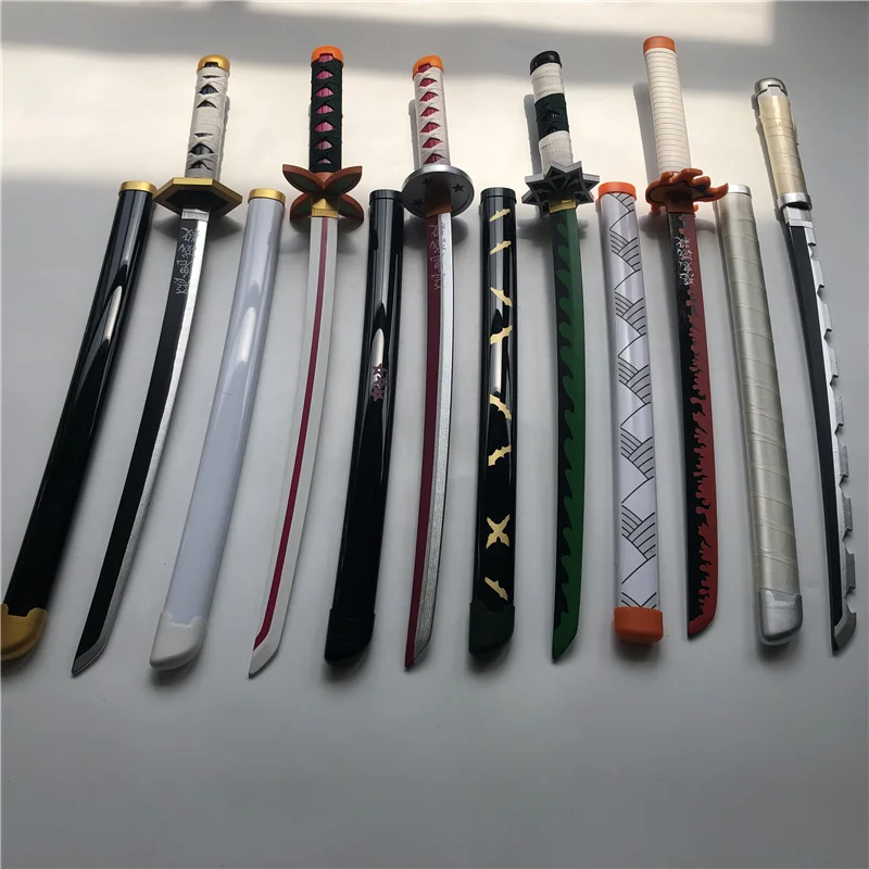 Kimetsu no Yaiba Sword Weapon Demon Slayer Agatsuma Zenitsu Kamado Tanjirou Cosplay Sword Ninja Knife wood Weapon Prop 80cm
Kimetsu no Yaiba Sword Weapon Demon Slayer Agatsuma Zenitsu Kamado Tanjirou Cosplay Sword Ninja Knife wood Weapon Prop 80cm