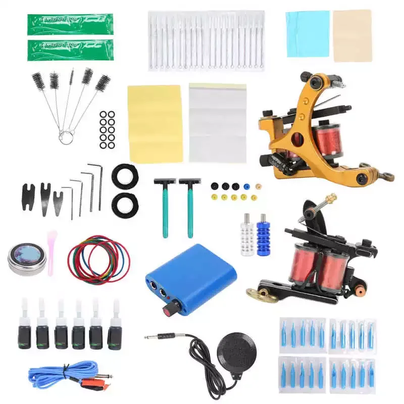 Машинка для нанесения татуировок, набор из 2 машинок для нанесения татуировок, 0 ‑ 18 в, с регулируемым сильным мотором, силиконовый, одноразо...
Машинка для нанесения татуировок, набор из 2 машинок для нанесения татуировок, 0 ‑ 18 в, с регулируемым сильным мотором, силиконовый, одноразо...