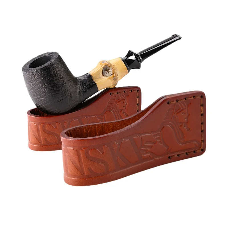 Cowhide Pipe Holder Portable Pipe Holder for Travel Weed Accessories Smoking Accessories Smoke Pipe Tobacco Pipe
Cowhide Pipe Holder Portable Pipe Holder for Travel Weed Accessories Smoking Accessories Smoke Pipe Tobacco Pipe