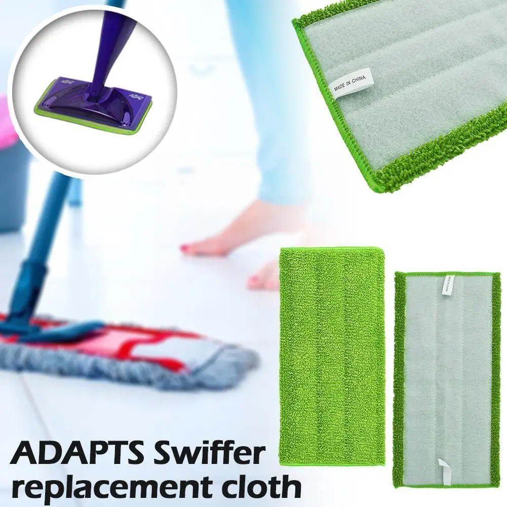 

Wet/dry Chiffon De Nettoyage Pano Prato Microfibre Floor Mop Pads Replacement For Swiffer Wetjet Flat Mop Cloth Machine Was F9s2