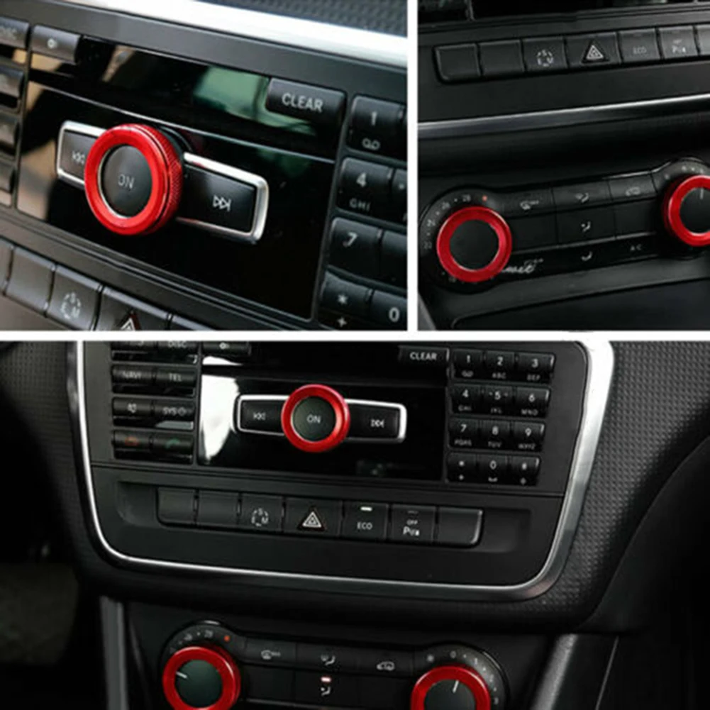 For Mercedes-Benz A B CLA GLA Class Air-Condition Button Trim Red 3pcs New Practical Decorative Covers Universal
For Mercedes-Benz A B CLA GLA Class Air-Condition Button Trim Red 3pcs New Practical Decorative Covers Universal
