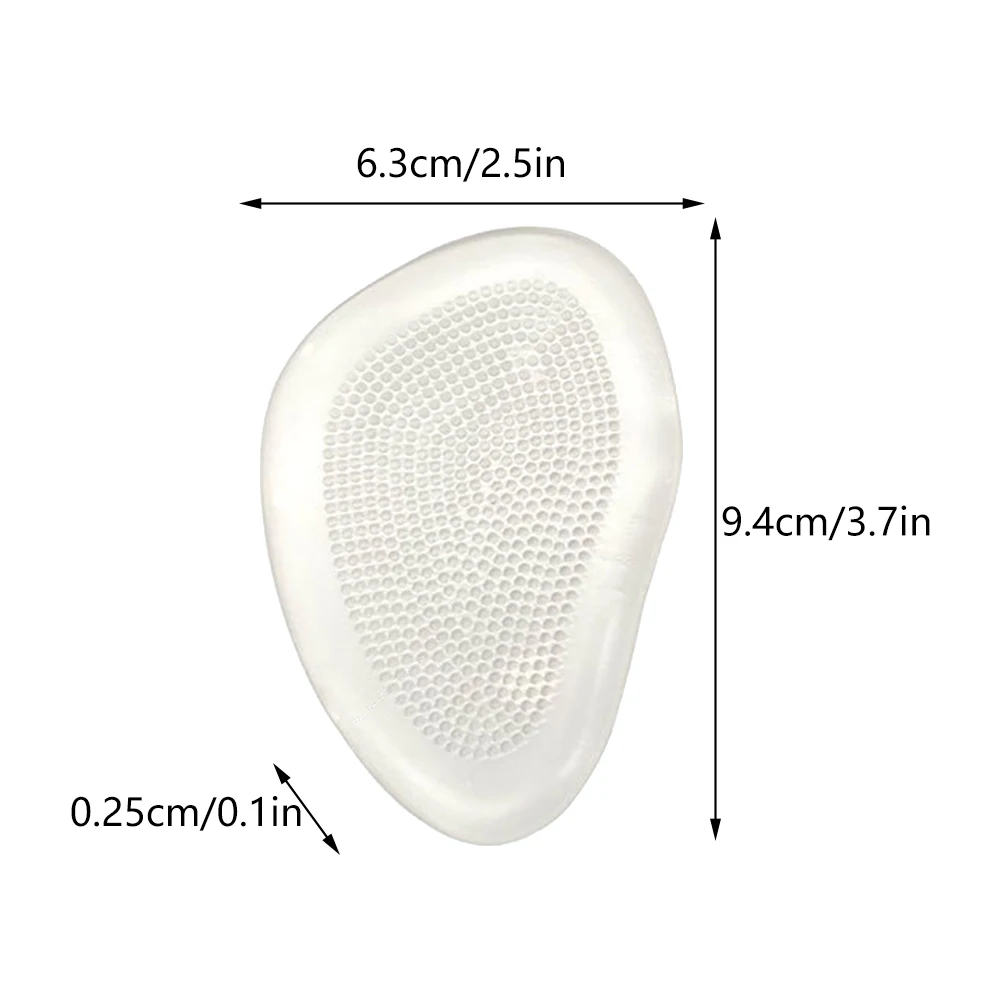 2pairs Outdoor For Women High Heel Inserts Pad Comfortable Anti Slip Portable Shoe Insoles Protect Forefoot Accessories Unisex
2pairs Outdoor For Women High Heel Inserts Pad Comfortable Anti Slip Portable Shoe Insoles Protect Forefoot Accessories Unisex