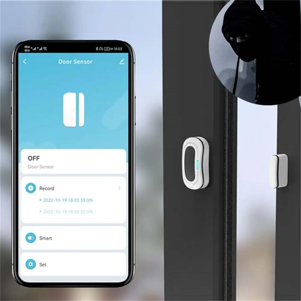 ZigbeeTuya Smart Door Magnet Door and Window Sensor Rechargeable Wireless Smart Door Window Sensor Alarm For Alexa Smart Home
ZigbeeTuya Smart Door Magnet Door and Window Sensor Rechargeable Wireless Smart Door Window Sensor Alarm For Alexa Smart Home