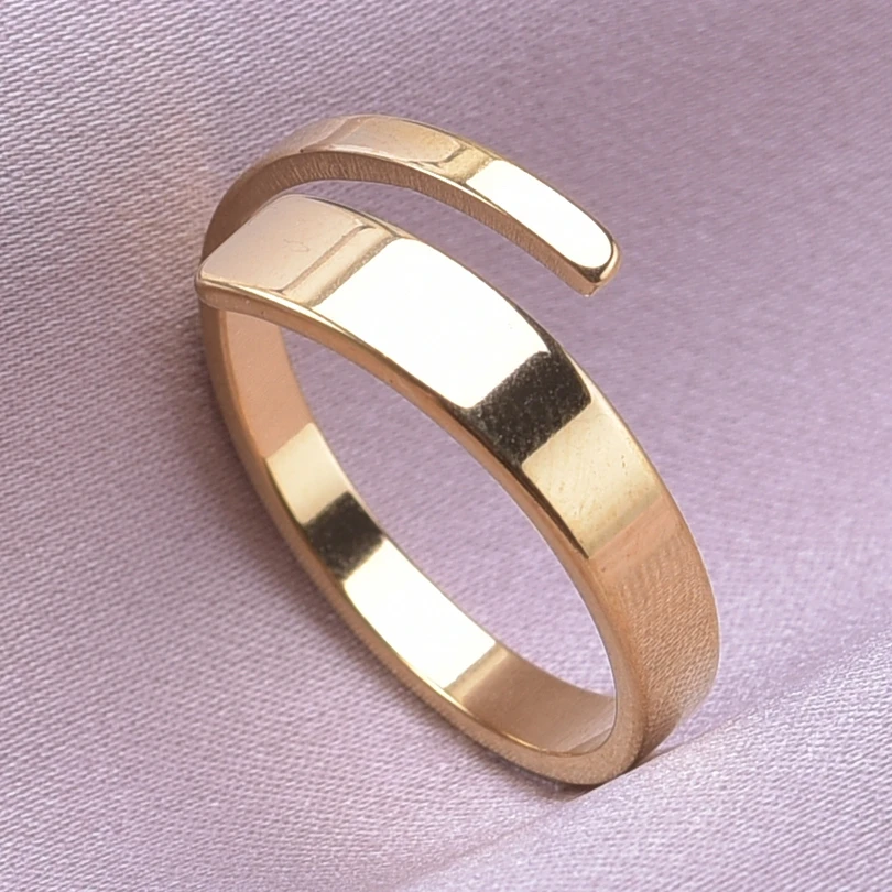 Gradient Coarse-To-Fine Simpler Open Adjustable Rings For Women Men Accessories Never Fade Stainless Steel Ring Fashion Jewelry
Gradient Coarse-To-Fine Simpler Open Adjustable Rings For Women Men Accessories Never Fade Stainless Steel Ring Fashion Jewelry