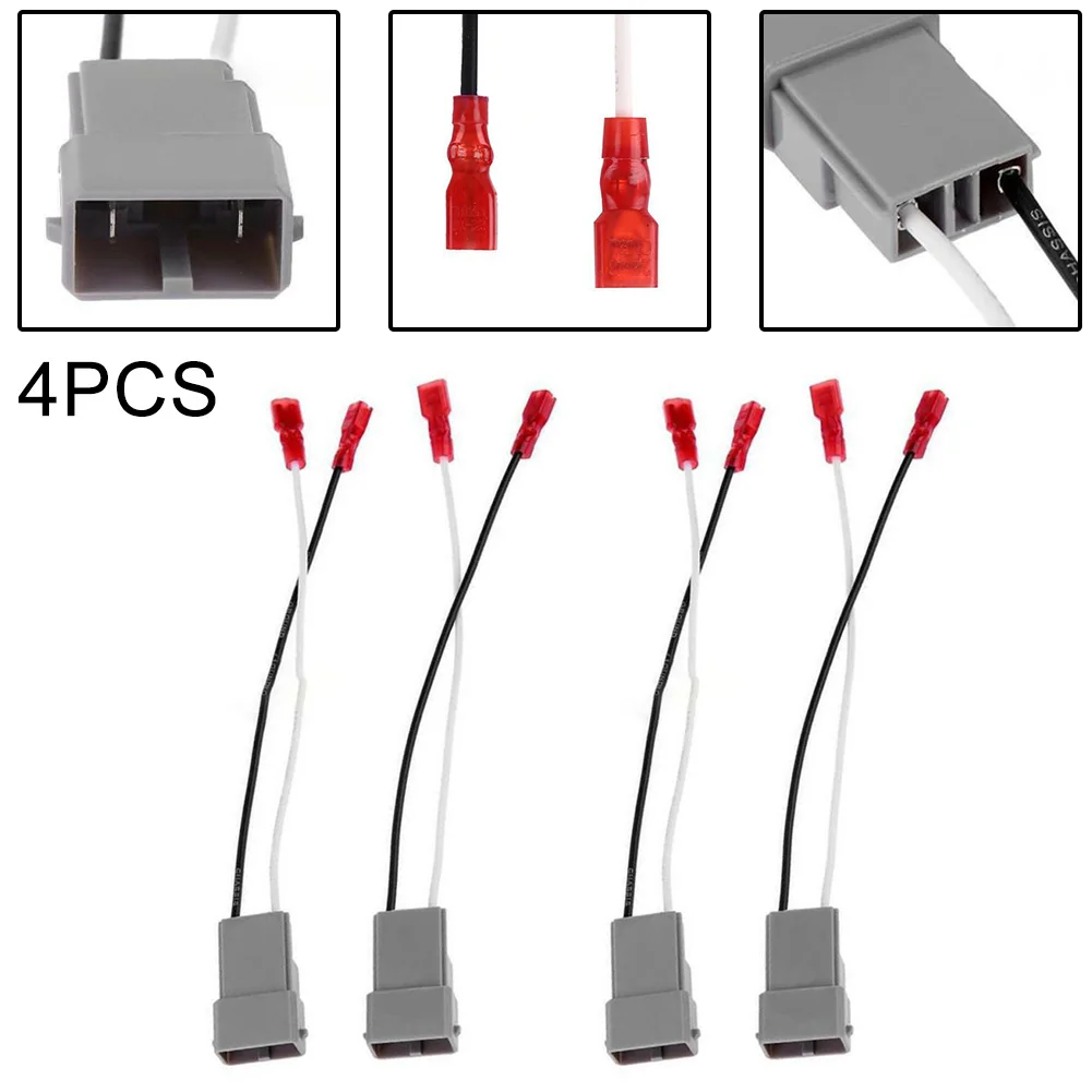 4pcs Car Speaker Connector Wire Harness Adapter For Honda 1997-2011 Civic 1986-2011 Pilot 2003-2011 Wires Cable Assemblies
4pcs Car Speaker Connector Wire Harness Adapter For Honda 1997-2011 Civic 1986-2011 Pilot 2003-2011 Wires Cable Assemblies