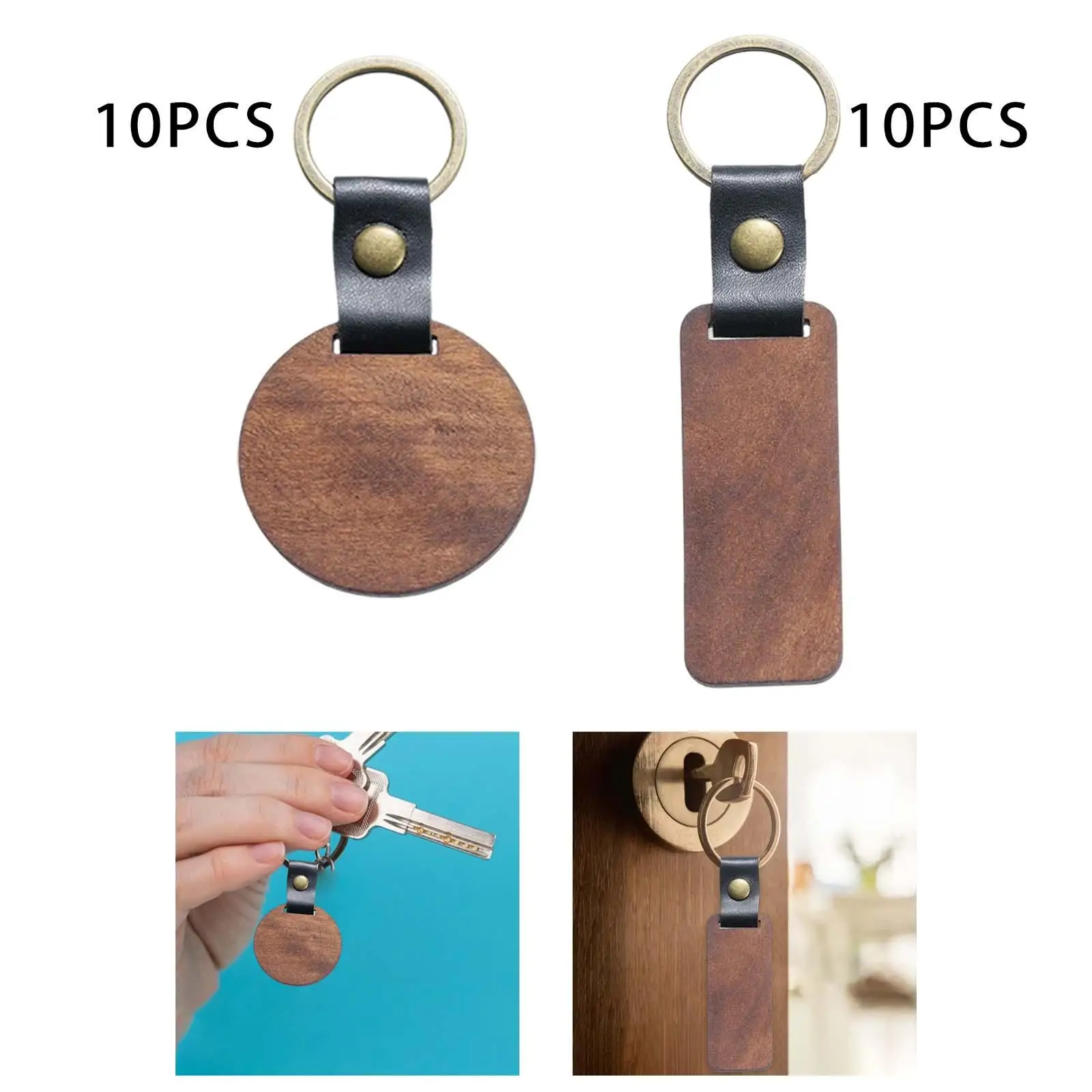 10Pcs Wooden Keychain Blanks with Key Tags Hanging Pendant Engraved Gifts DIY Accessories Handmade Key Ring for Anniversary Home
10Pcs Wooden Keychain Blanks with Key Tags Hanging Pendant Engraved Gifts DIY Accessories Handmade Key Ring for Anniversary Home