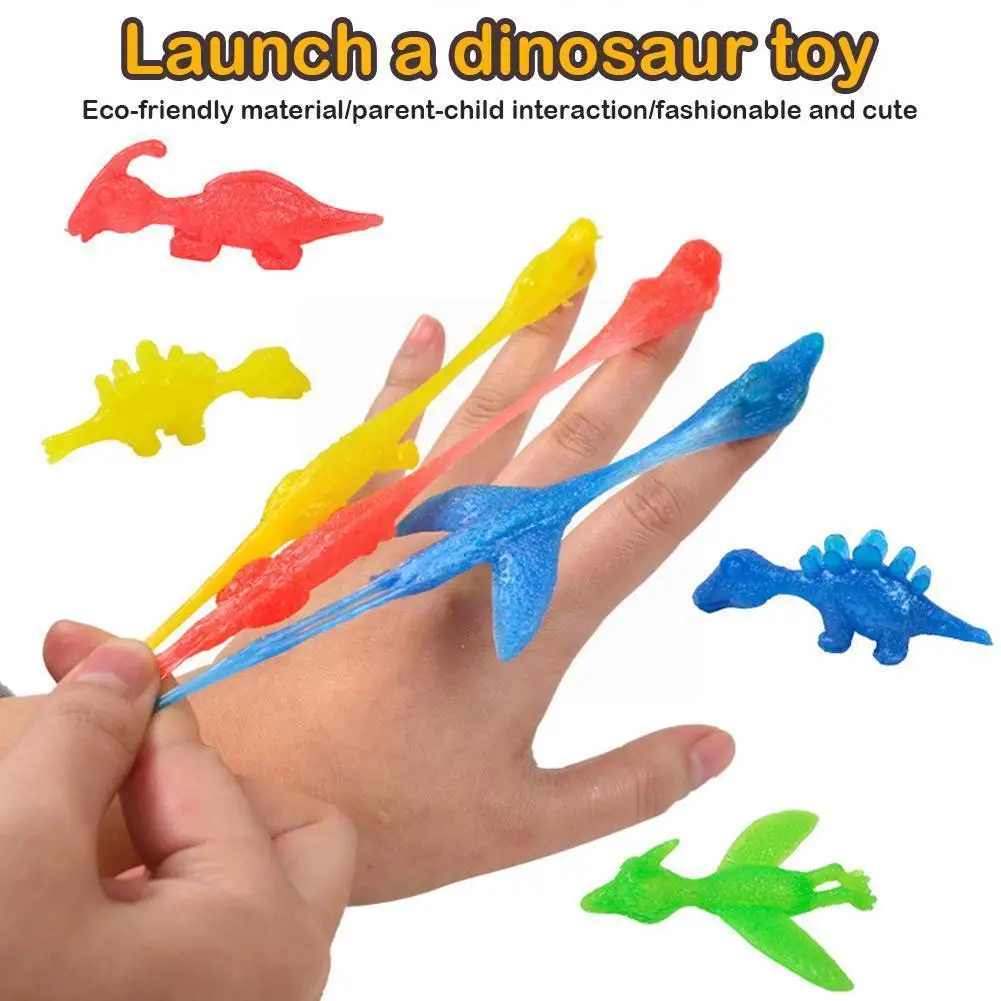 10pcs Tpr Catapult Dinosaur Kids Party Toys Toy Props Vent Catapult Toy Dinosaur Release Traction Dinosaur Dinosaur Elastic I2w1
10pcs Tpr Catapult Dinosaur Kids Party Toys Toy Props Vent Catapult Toy Dinosaur Release Traction Dinosaur Dinosaur Elastic I2w1