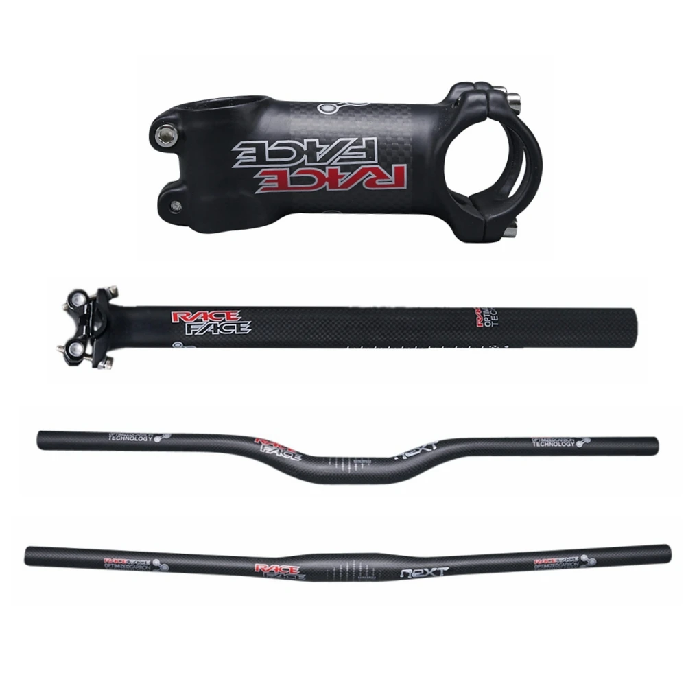 Race Face Next Matte 3K Carbon Fibre Bicycle MTB Handlebar Sets Mountain Bikes Parts Handlebar + Stem + Seatpost
Race Face Next Matte 3K Carbon Fibre Bicycle MTB Handlebar Sets Mountain Bikes Parts Handlebar + Stem + Seatpost