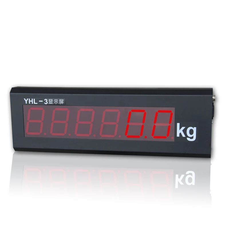 XK3190 Electronic Scale Platform Scale Ground Scale External Large Screen Instrument Display Yhl-3 / 5 / 8 Inch 
XK3190 Electronic Scale Platform Scale Ground Scale External Large Screen Instrument Display Yhl-3 / 5 / 8 Inch