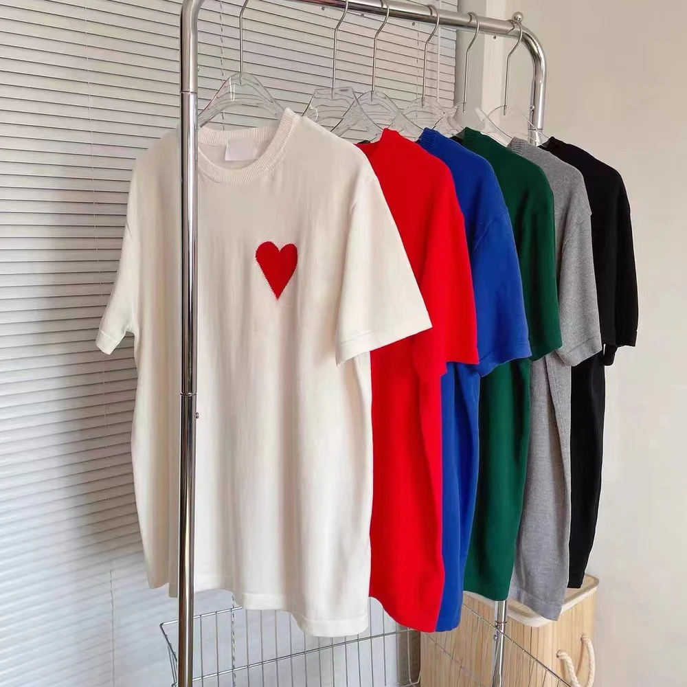 Summer New Luxury brand T-shirt For men and women letter A embroidery T shirt Fashion trendyol Knit T-shirt Top for teen
Summer New Luxury brand T-shirt For men and women letter A embroidery T shirt Fashion trendyol Knit T-shirt Top for teen