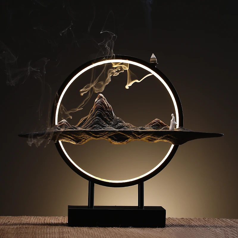 Diffuser Incense Holder Melting Candle Burner Waterfall Incense Candle Holders Backflow Quemador De Incienso Home Decor TY25XP
Diffuser Incense Holder Melting Candle Burner Waterfall Incense Candle Holders Backflow Quemador De Incienso Home Decor TY25XP