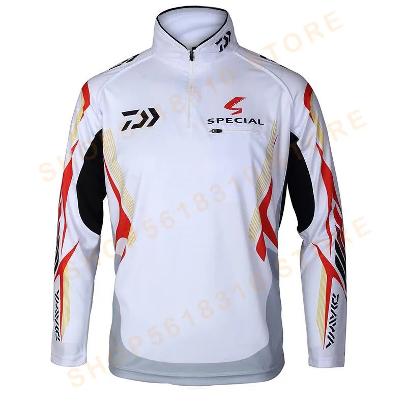 2021 DAIWA Fishing Camping Outdoor Clothing UV Protection Moisture Wicking Breathable Long Sleeve Fishing Shirt Camisas Pesca
2021 DAIWA Fishing Camping Outdoor Clothing UV Protection Moisture Wicking Breathable Long Sleeve Fishing Shirt Camisas Pesca