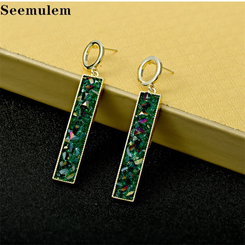 Seemulem Luxury Red Crystal Woman Earring Retro Fine Jewelry Vintage Earrings for Women
Seemulem Luxury Red Crystal Woman Earring Retro Fine Jewelry Vintage Earrings for Women