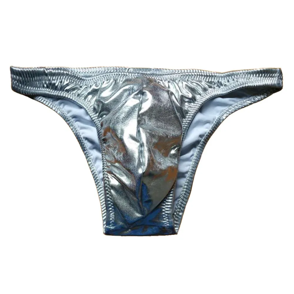 

Men Sexy Oils Hiny Briefs Big Pouch U Convex Underwear Jockstrap Pouch Cuecas Man G-string Low Rise Thongs Elastic Underpants