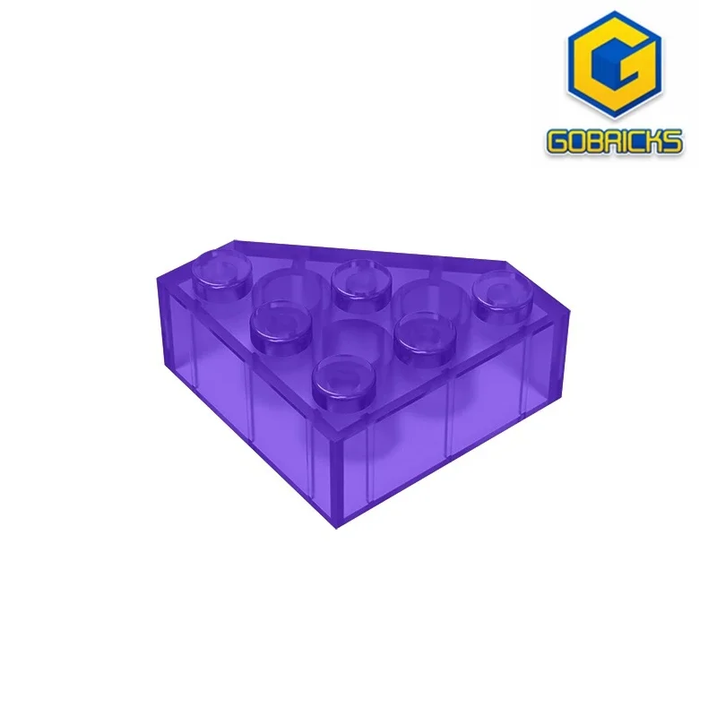 

Gobrick, строительные блоки, классические/iangle Brick3x3, кирпич с клиновидной огранкой, угловой кирпич, совместимый с конструкторами lego 30505, технические строительные блоки