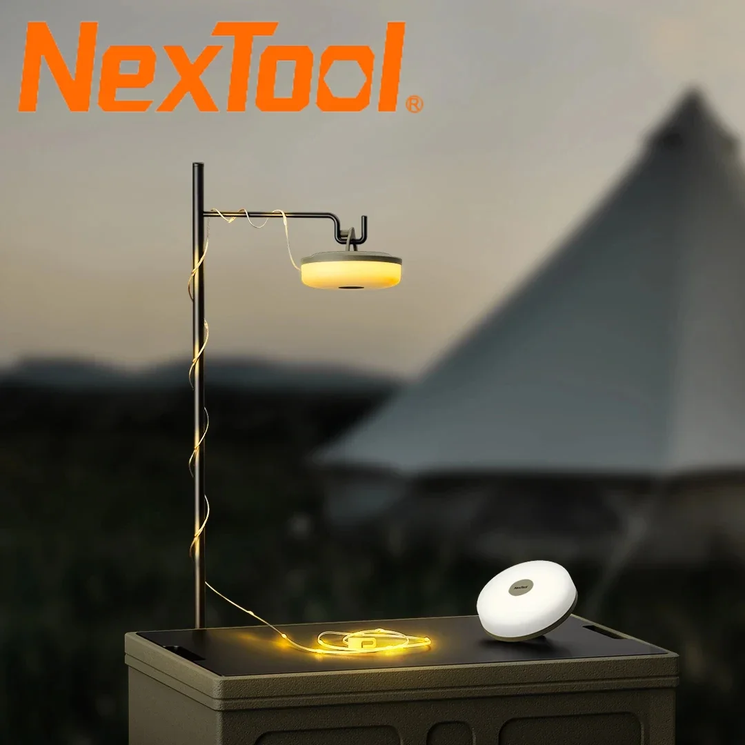 NexTool Camping Lamp Atmosphere 10M Length IPX4 Waterproof Recyclable Led Light Belt 1800mAh Outdoor Garden Decoration Lamp
NexTool Camping Lamp Atmosphere 10M Length IPX4 Waterproof Recyclable Led Light Belt 1800mAh Outdoor Garden Decoration Lamp