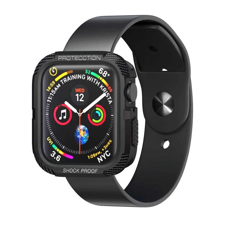 Противоударный чехол из ТПУ для Apple Watch Series 7, чехол для iWatch Series 6/SE/5/4 с защитой от падения, умные часы
Противоударный чехол из ТПУ для Apple Watch Series 7, чехол для iWatch Series 6/SE/5/4 с защитой от падения, умные часы