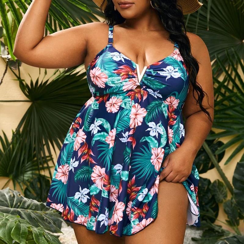 2023 New Plus Size Tankini Swimsuit Women Bathing Suit 2 PCS Swimwear With Bikini Bottom Large Size Swimdress Push Up Swim
2023 New Plus Size Tankini Swimsuit Women Bathing Suit 2 PCS Swimwear With Bikini Bottom Large Size Swimdress Push Up Swim