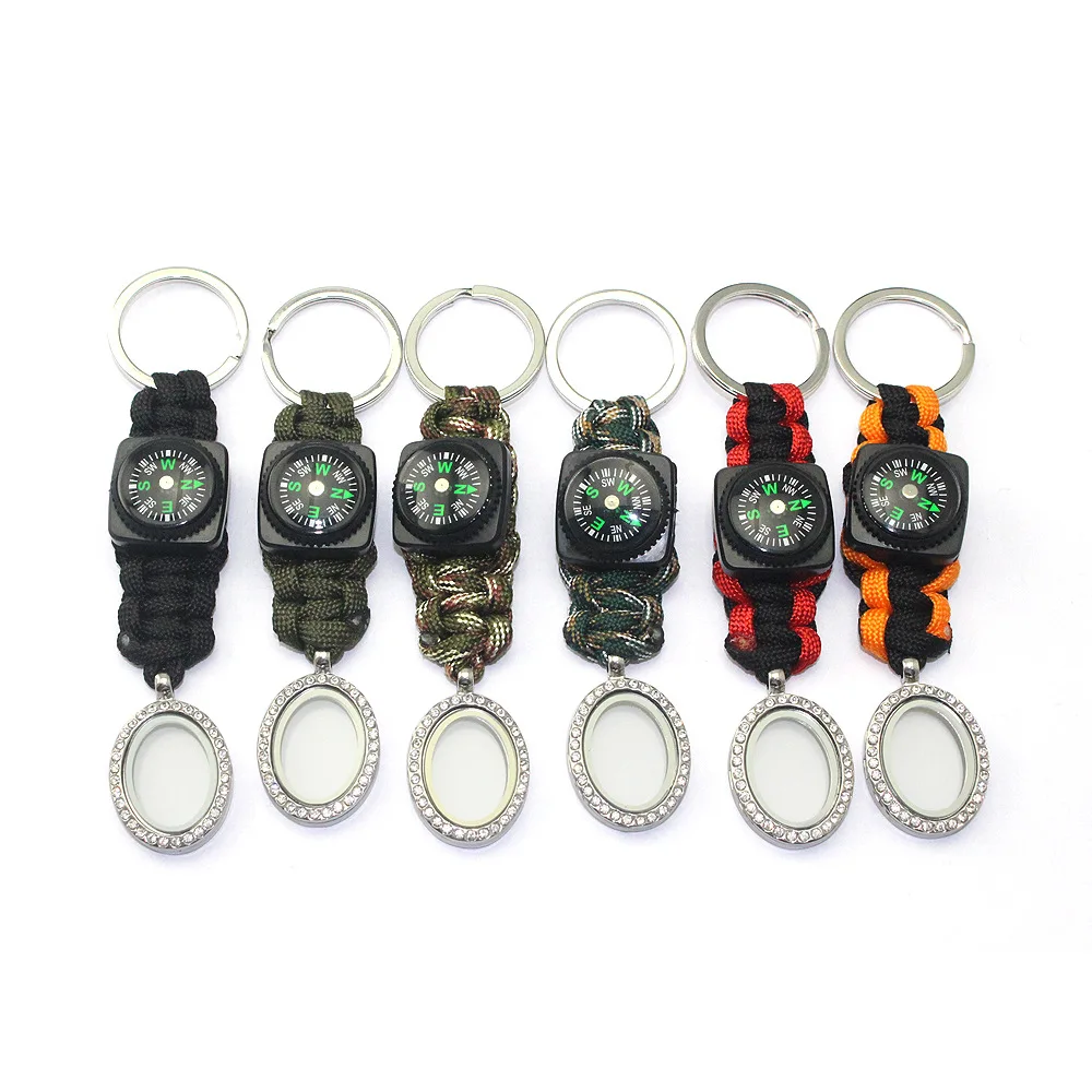 Seven Core Umbrella Rope Woven Outdoor Travel Camping Exploration Multi-functional Compass Mirror Frame Keychain Can Hold Photos
Seven Core Umbrella Rope Woven Outdoor Travel Camping Exploration Multi-functional Compass Mirror Frame Keychain Can Hold Photos