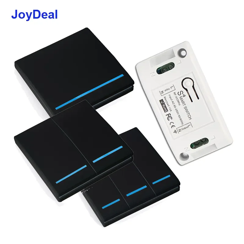 NEW 433 MHz AC 220V 110V 1CH Wireless RF Remote Control Led Night Light Switches Push Button 86 Wall Panel Remote Transmitter
NEW 433 MHz AC 220V 110V 1CH Wireless RF Remote Control Led Night Light Switches Push Button 86 Wall Panel Remote Transmitter