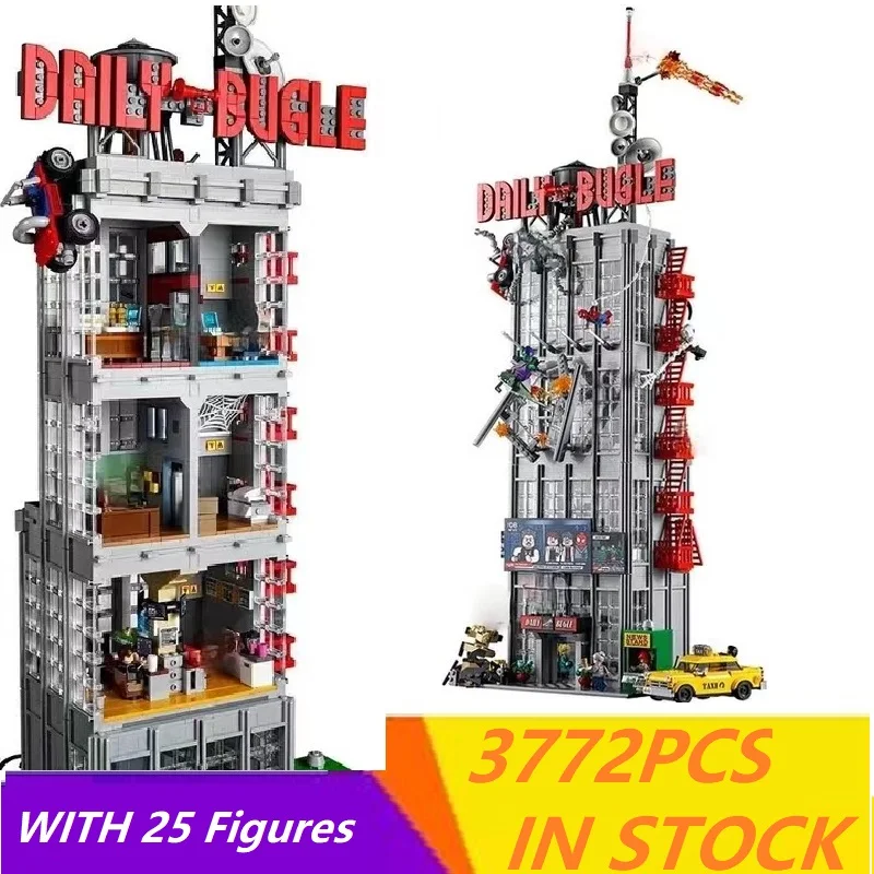

Heros Series 76178 78008 Classic Model Daily Bugle 3772pcs Building Blocks Brick Toys Kids Christmas Gift Set