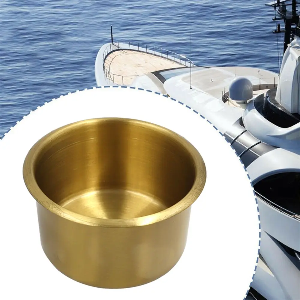 9x5.5CM Car RV Universal Drinks Holders Brass Drink Cup Holder Boat Marine Car Mount Recessed Drop
9x5.5CM Car RV Universal Drinks Holders Brass Drink Cup Holder Boat Marine Car Mount Recessed Drop