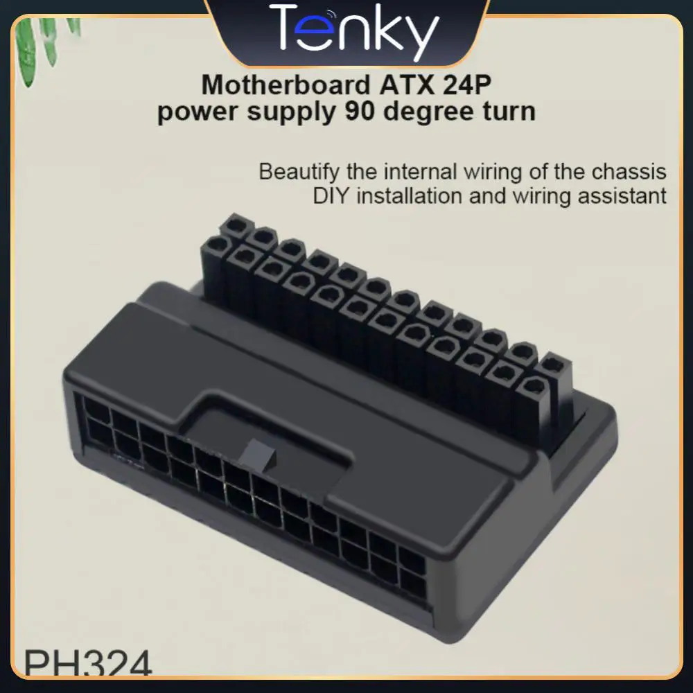 Plug Adapter Diy Mounting Accessories For Wiring Computer Motherboard Connectors Supply 24pin To 90 Degree Connector Adapter
Plug Adapter Diy Mounting Accessories For Wiring Computer Motherboard Connectors Supply 24pin To 90 Degree Connector Adapter