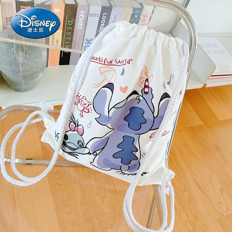 Disney Stitch New Fashion Casual Backpack Cartoon Children's School Bag Canvas Large-capacity Handbag Cute Storage Bag
Disney Stitch New Fashion Casual Backpack Cartoon Children's School Bag Canvas Large-capacity Handbag Cute Storage Bag