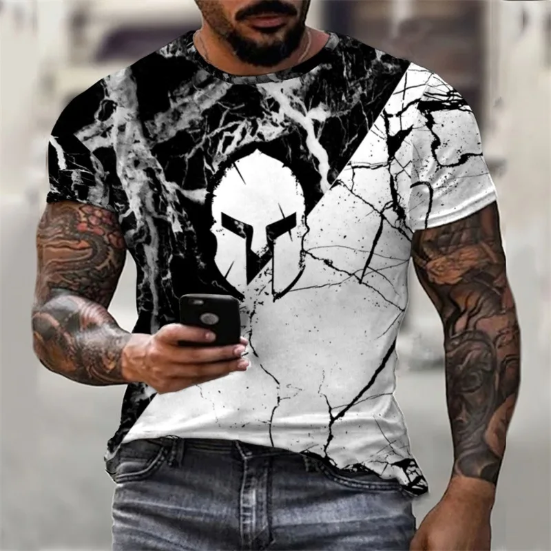 Mens T-Shirts For Men Clothing Oversized Tee Shirt Unisex Sparta Graphic 3D Printed Summer Casual Short Sleeve Tops Gym T Shirt
Mens T-Shirts For Men Clothing Oversized Tee Shirt Unisex Sparta Graphic 3D Printed Summer Casual Short Sleeve Tops Gym T Shirt