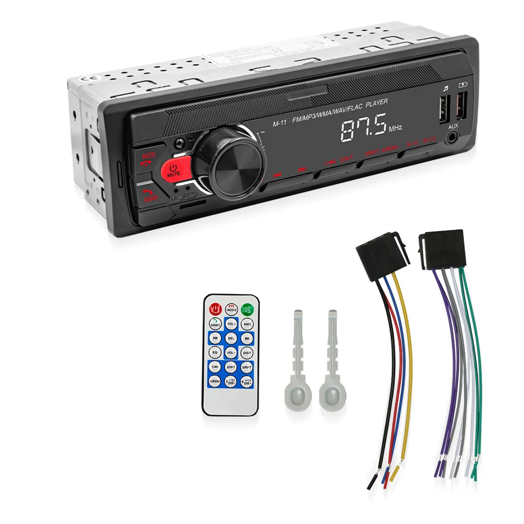 Стерео Автомагнитола плеер AUX In-Dash MP3/WMA/WAV/FLAC аудио система громкой связи Голосовое управление аксессуары для автофургона
Стерео Автомагнитола плеер AUX In-Dash MP3/WMA/WAV/FLAC аудио система громкой связи Голосовое управление аксессуары для автофургона