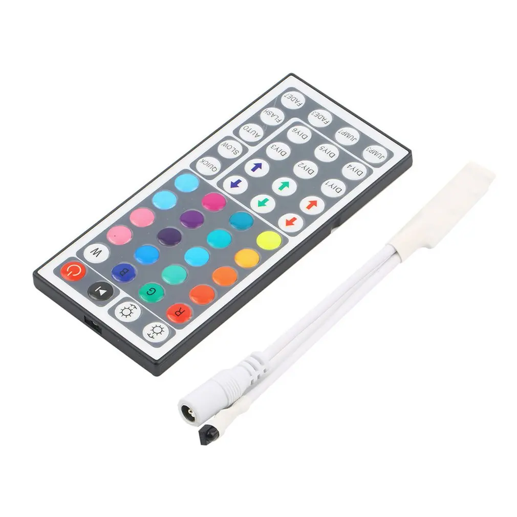 

Mini Led Controller DC12V 6A 44Key IR Remote Controller For Flexible Tape 5050 3528 SMD RGB LED Strip Light