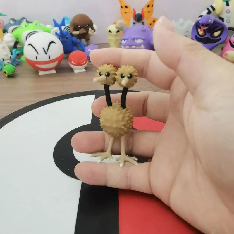 Diy 3d Печать Фигурка Dodrio Doduo Пропорциональный мир 1:20 Kawaii Модель персонажа из