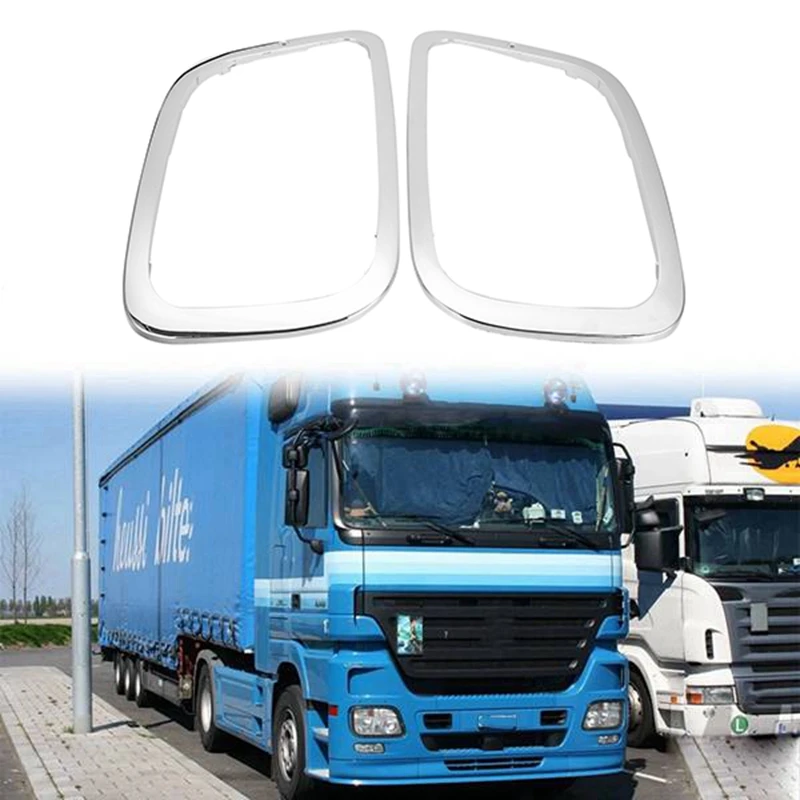 Truck Headlight Trim Frame Truck Headlight Cover for Mercedes Benz Actros Mp3 Truck 9438260359 9438260259
Truck Headlight Trim Frame Truck Headlight Cover for Mercedes Benz Actros Mp3 Truck 9438260359 9438260259