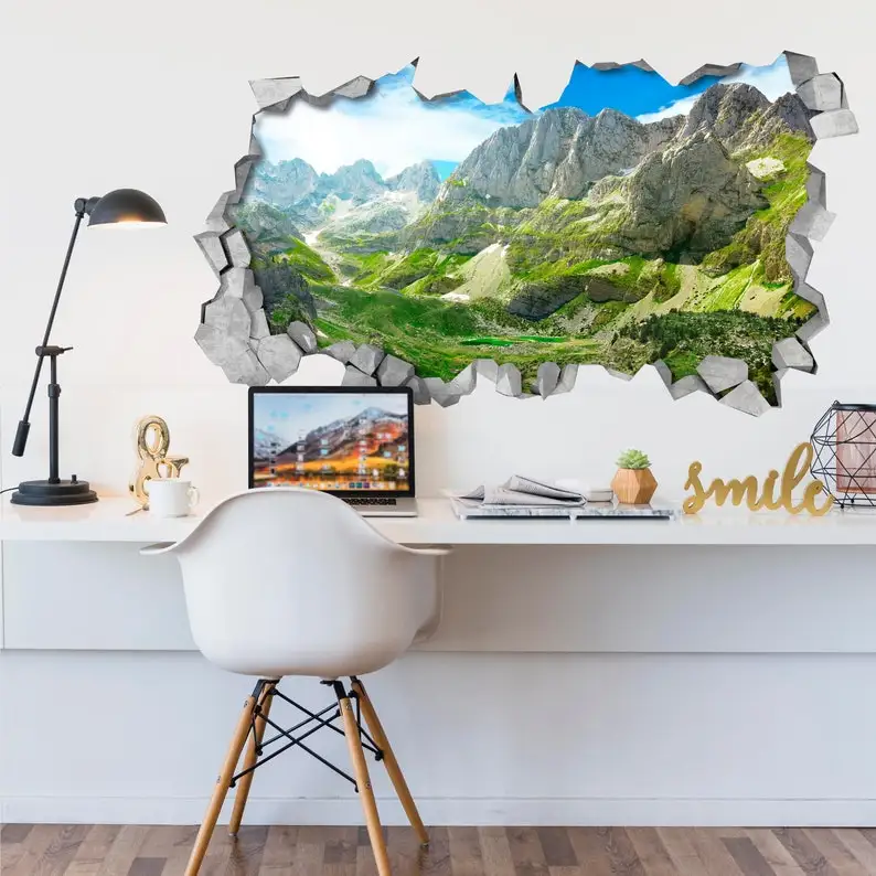 Green Mountains - Wall Decal - 3d Wallpaper - 3d wall decals - 3d printed - 3d wall art - 3d art - Wall Sticker - Wall Decal - S
Green Mountains - Wall Decal - 3d Wallpaper - 3d wall decals - 3d printed - 3d wall art - 3d art - Wall Sticker - Wall Decal - S