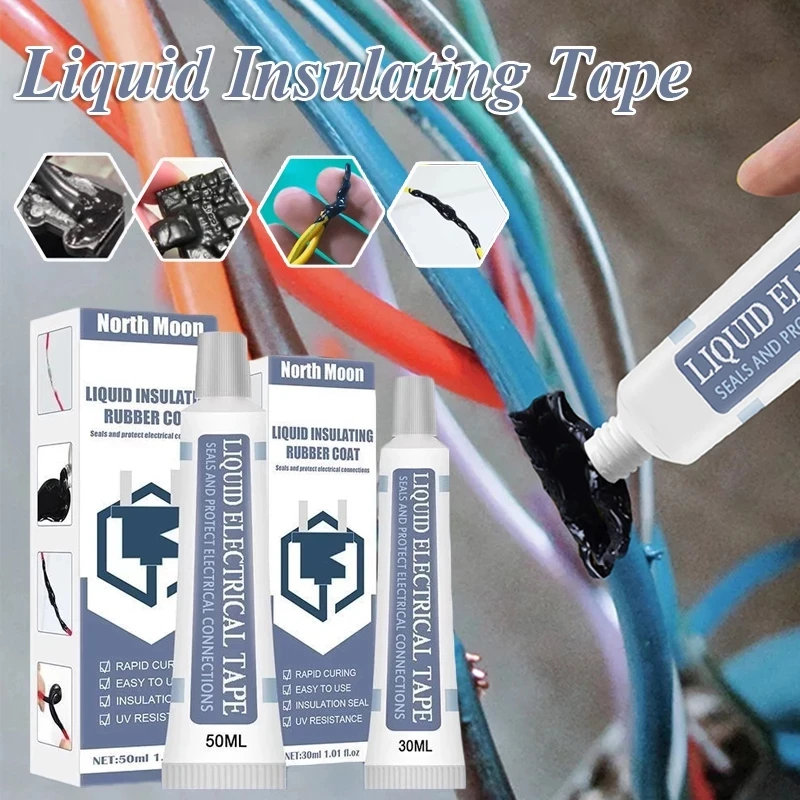 Insulation Electrical Sealant Liquid Tape Paste Waterproof Anti UV Fast Dry Lamp Board Electronic Sealant No Corrosion Hardware 
Insulation Electrical Sealant Liquid Tape Paste Waterproof Anti UV Fast Dry Lamp Board Electronic Sealant No Corrosion Hardware